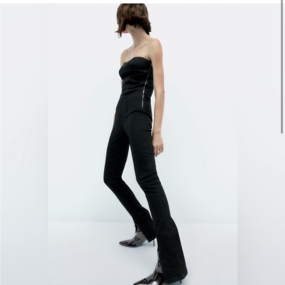 Zara demin jumpsuit - Picture 4 of 9